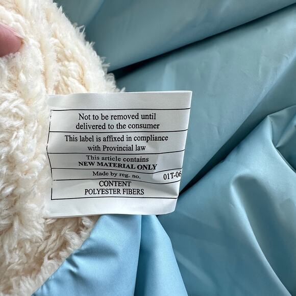 Patagonia Blue Zip Front soft Shell sherpa Jacket size Small - Picture 10 of 12